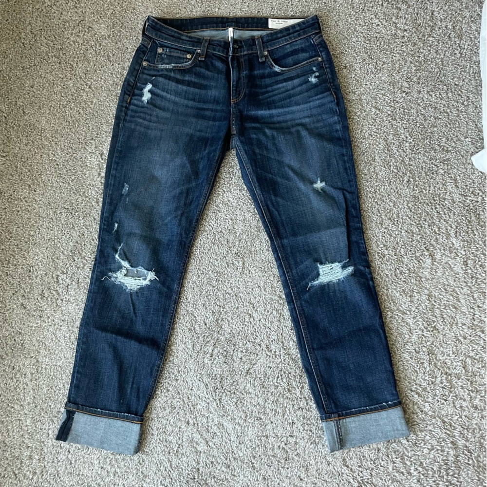 EUC Rag & Bone boyfriend Harper Jeans 26